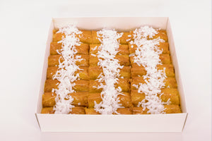 Premium Mediterranean Hand Made Coconuts Roll Baklava