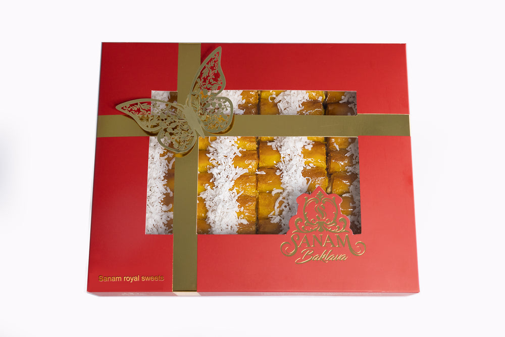 Premium Mediterranean Hand Made Coconuts Roll Baklava