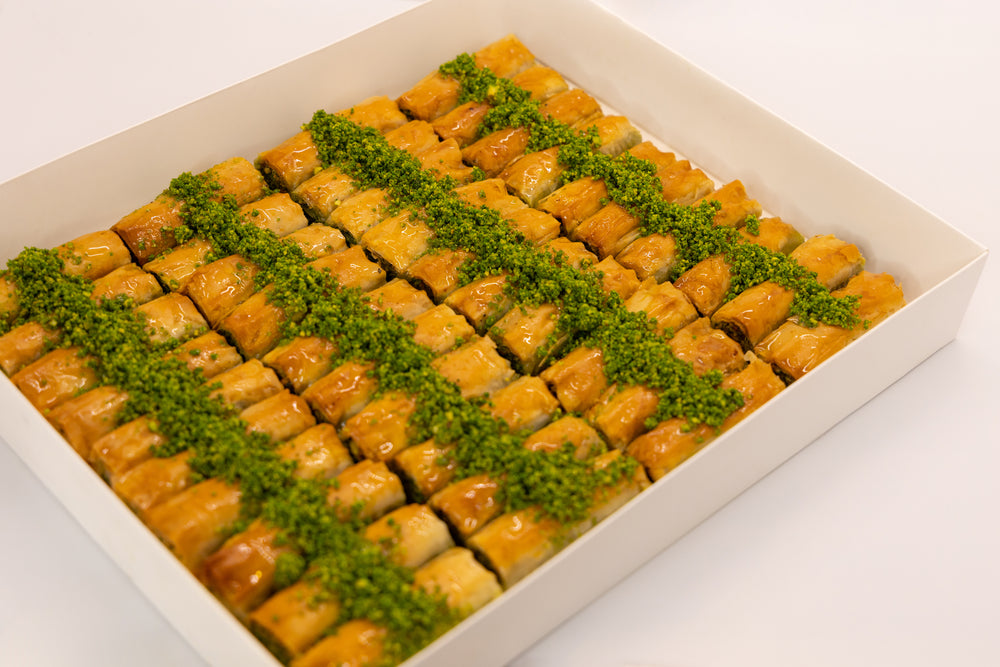 Premium Mediterranean Hand Made Pistachio Roll Baklava