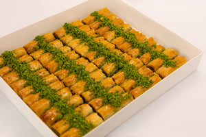 Premium Mediterranean Hand Made Pistachio Roll Baklava