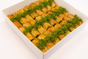 Premium Mediterranean Hand Made Pistachio Roll Baklava