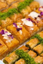 Premium Mediterranean Hand Made Mix Box Pistachio, Almond and Walnut Baklava